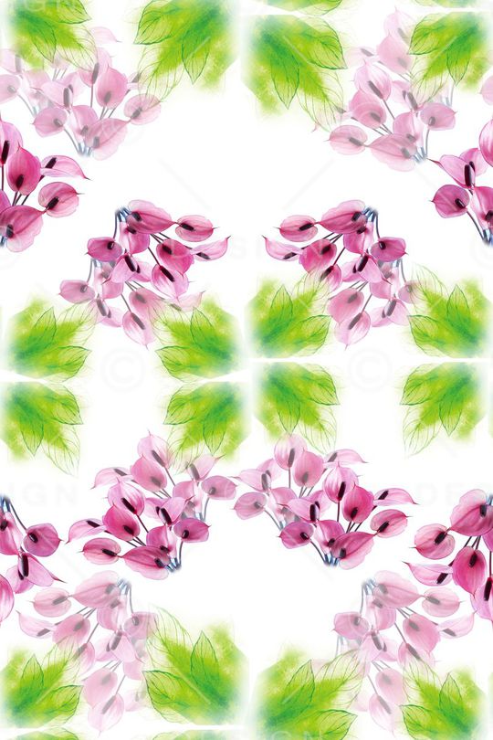 植物花卉印花华亿平台图片