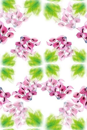 植物花卉印花华亿平台图片