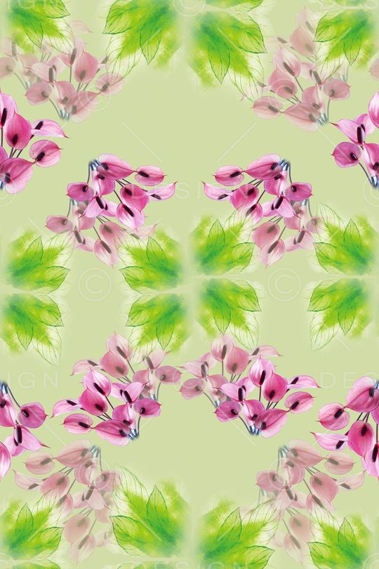 植物花卉印花华亿平台图片