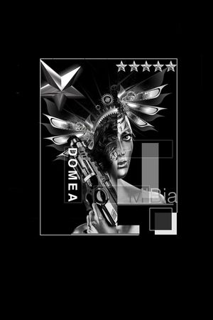 VK-抽象几何系列印花华亿平台图片