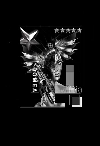 VK-抽象几何系列印花华亿平台图片