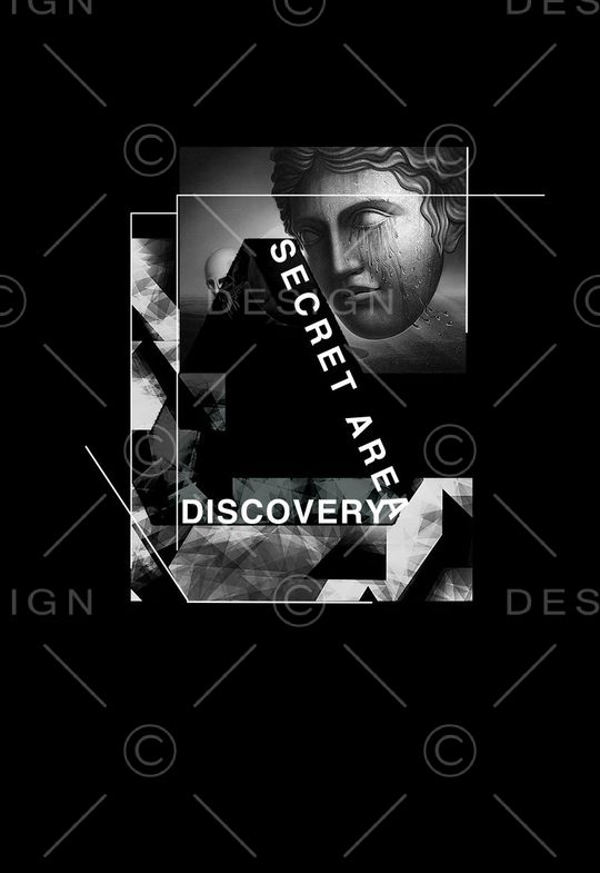 VK-抽象几何系列印花华亿平台图片