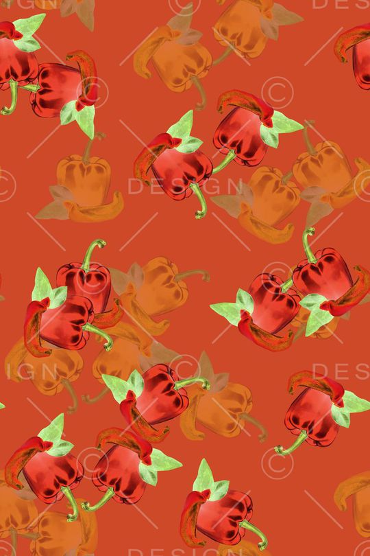 蔬菜水果印花华亿平台图片