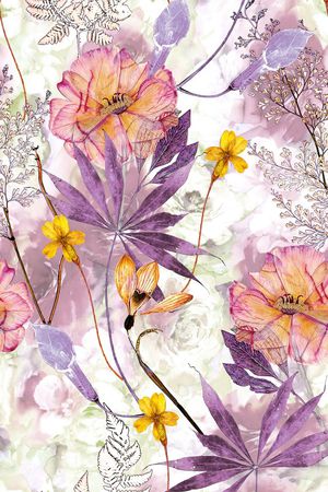 复古印花华亿平台图片