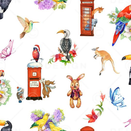 休闲风印花华亿平台图片