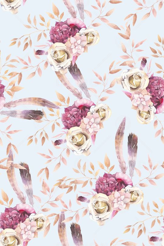 淡雅印花华亿平台图片