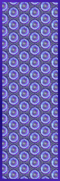 深海抽象元素丝巾长巾印花华亿平台图片