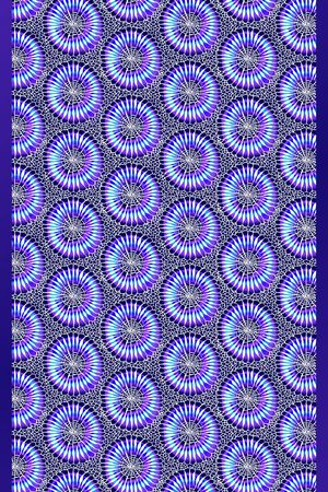 深海抽象元素丝巾长巾印花华亿平台图片