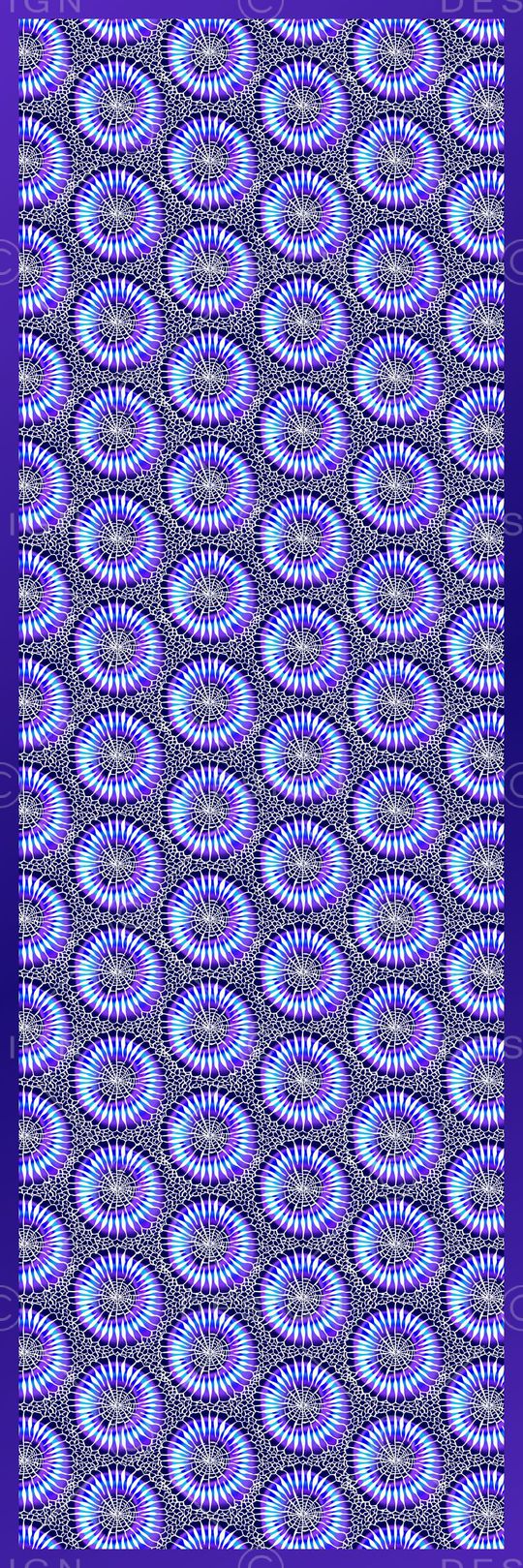 深海抽象元素丝巾长巾印花华亿平台图片