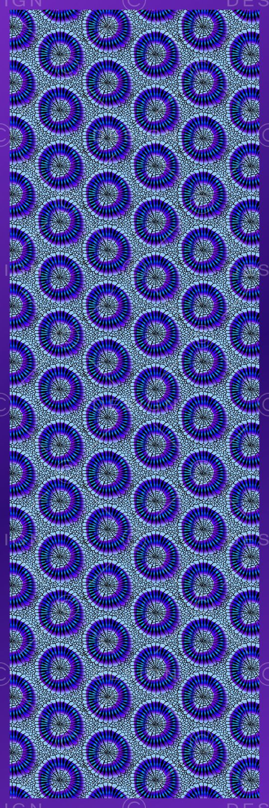 深海抽象元素丝巾长巾印花华亿平台图片