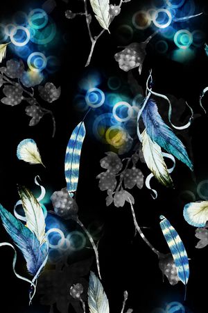 抽象印花华亿平台图片