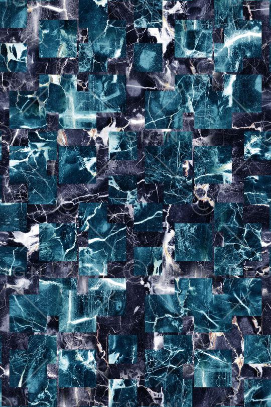 蓝色大理石印花华亿平台图片