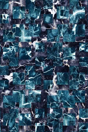 蓝色大理石印花华亿平台图片