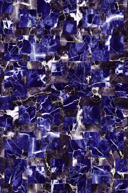 蓝色大理石印花华亿平台图片