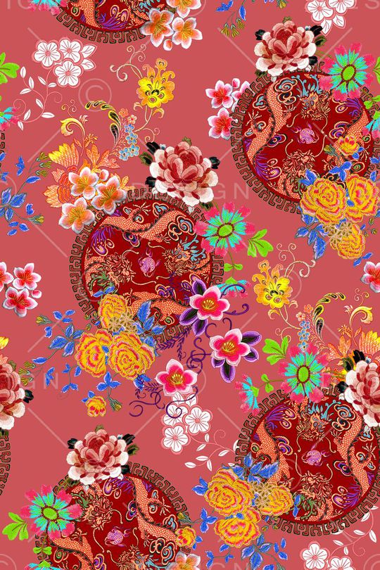 时尚印花华亿平台图片