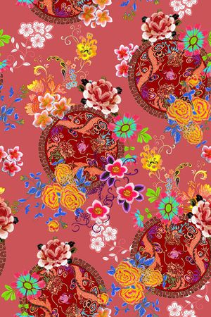 时尚印花华亿平台图片