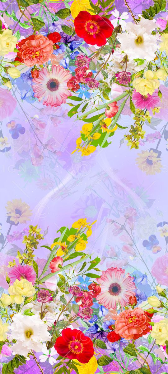 流行色彩印花华亿平台图片