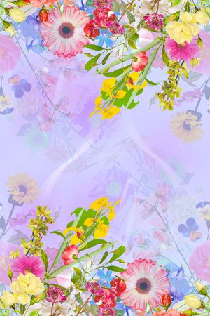 流行色彩印花华亿平台图片