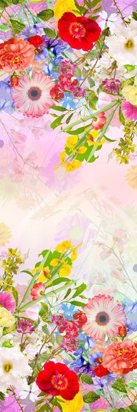 流行色彩印花华亿平台图片