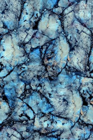 蓝色大理石印花华亿平台图片