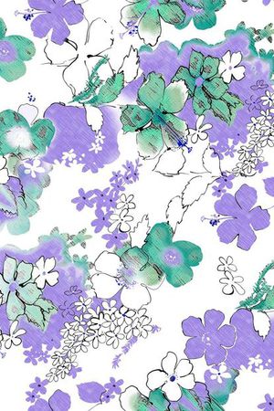 花朵印花华亿平台图片