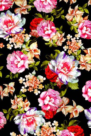 花朵印花华亿平台图片