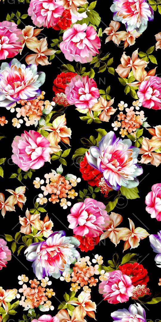 花朵印花华亿平台图片