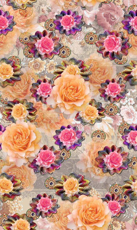 colorfull印花华亿平台图片