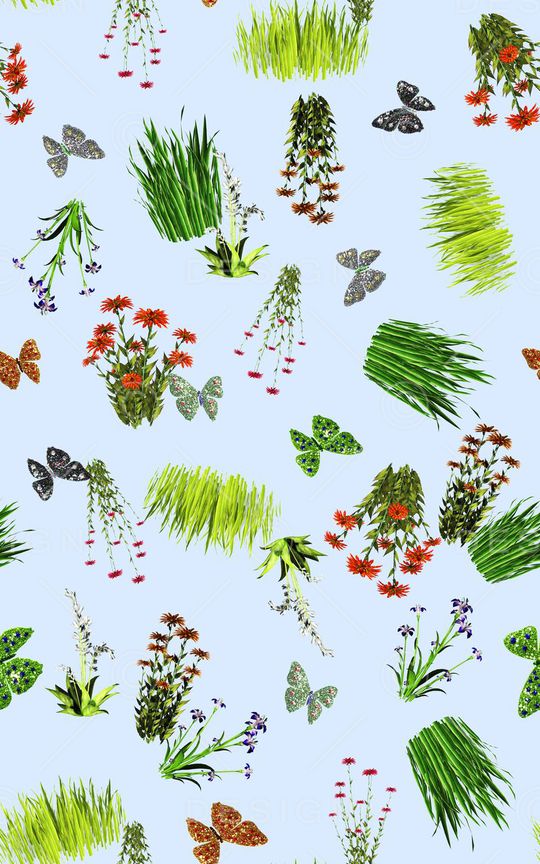 花朵印花华亿平台图片