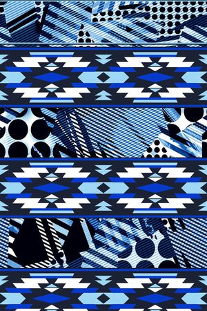 几何印花华亿平台图片