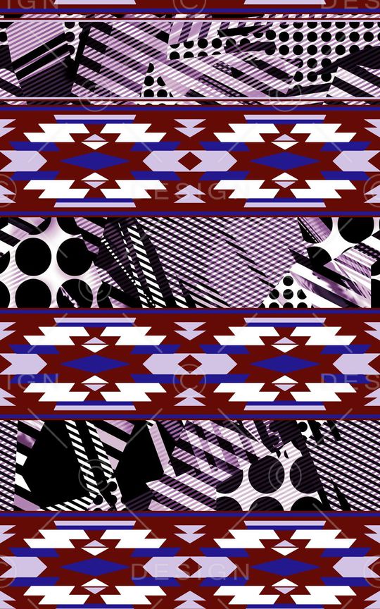 几何印花华亿平台图片