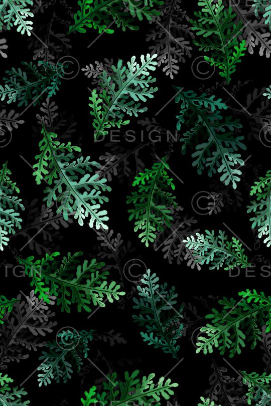 树叶印花华亿平台图片