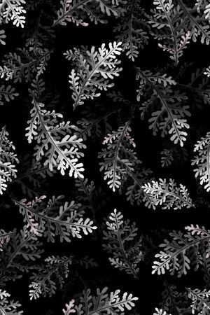 树叶印花华亿平台图片