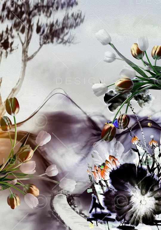 时尚印花华亿平台图片