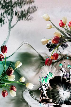 时尚印花华亿平台图片