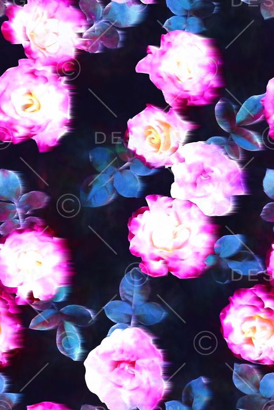 花朵印花华亿平台图片