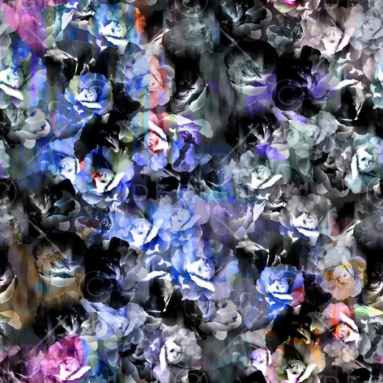 玫瑰印花华亿平台图片