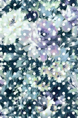 模糊印花华亿平台图片