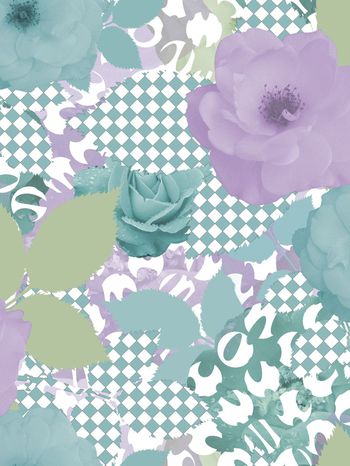 模糊印花华亿平台图片