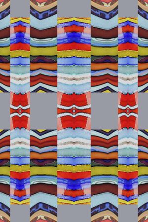 方格印花华亿平台图片