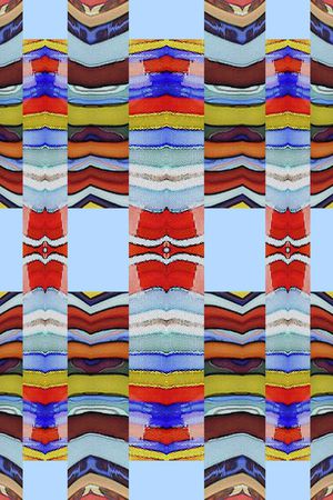 方格印花华亿平台图片