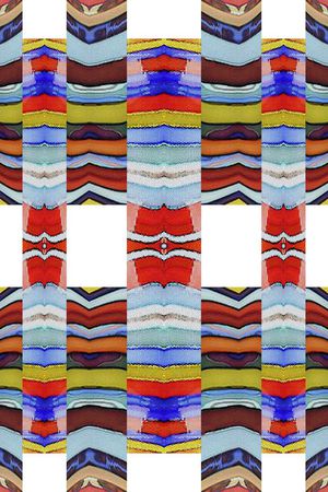 方格印花华亿平台图片