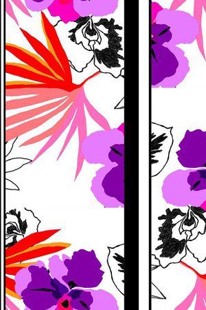 四方连续印花华亿平台图片