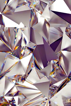 不规则几何印花华亿平台图片