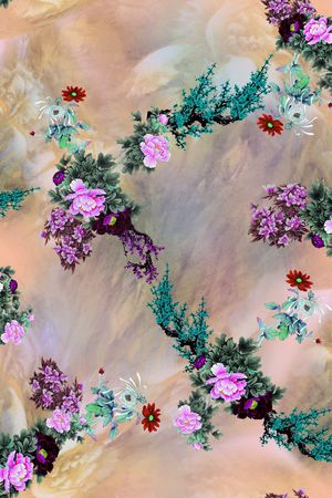 小花印花华亿平台图片