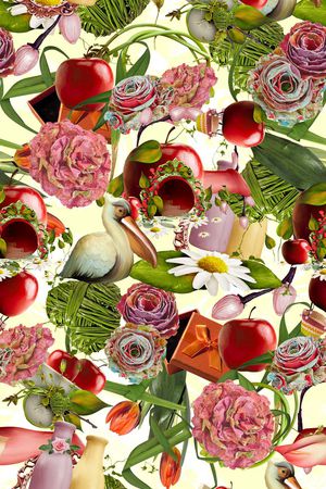 花朵印花华亿平台图片