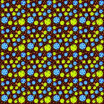 圆圈印花华亿平台图片