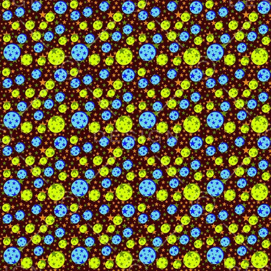 圆圈印花华亿平台图片