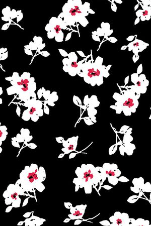 小碎花印花华亿平台图片