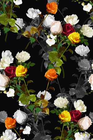 欧式花卉印花华亿平台图片